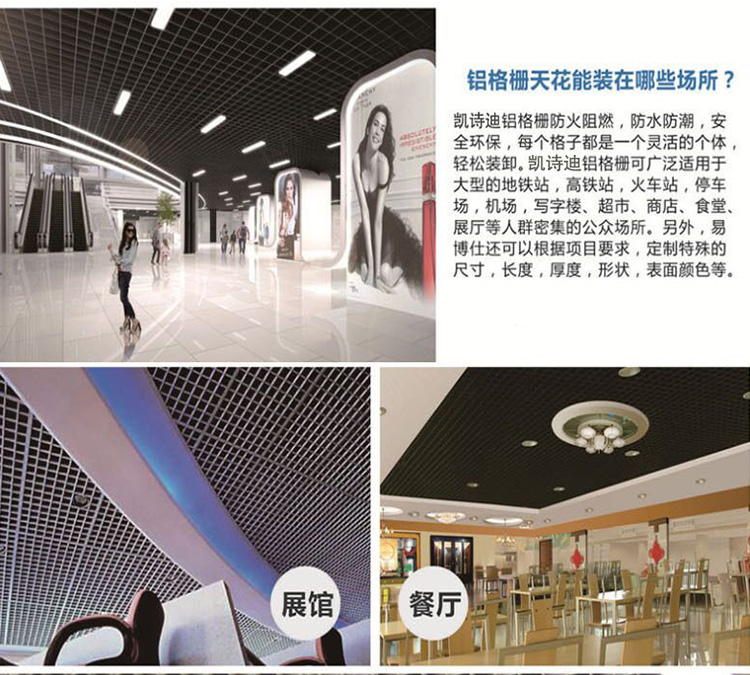 彩色铝格栅案例图